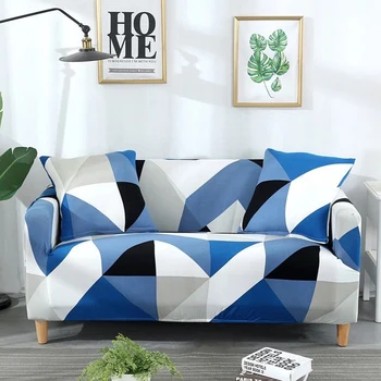 Camera de zi canapea capacul universal elastic acoperă canapea canapea în formă de L acopere mobilier acoperi spandex canapea acoperi model geometric