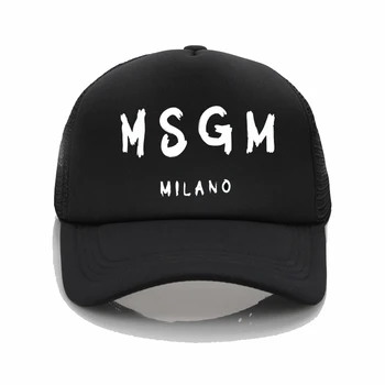 Pălării de moda Msgm Logo-ul Unisex Reglabil Capac Șapcă de Baseball Capac de Sport Palarie de Soare hip hop pălărie