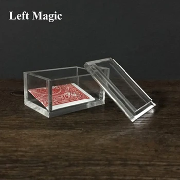 Paragon 3D (DVD și Gimmick) Trucuri Magice Card Pentru a Goli Caseta de Magia Magician Aproape Iluzii Prop Mentalism Cutie Transparentă