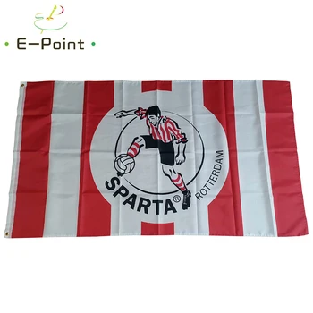 Țările de jos Sparta Rotterdam FC 2ft*3 ft (60*90cm) 3ft*5ft (90*150 cm) Dimensiuni Decoratiuni de Craciun pentru Casa Pavilion Banner Cadouri