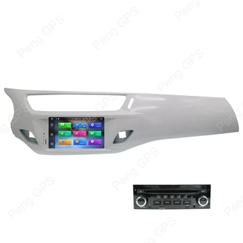 Radio auto Unitatii pentru Citroen C3 DS3 2010+ Navigare GPS CD DVD Player 2 Din Stereo procesor Octa Core Android 9.0 Radio FM Bluetooth