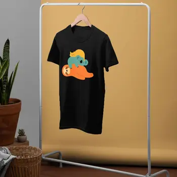 Pisica portocalie Tricou Fi Leneș T-Shirt 4xl Graphic Tee Shirt Mens Bumbac Scurt-Maneca Tricou Distractiv