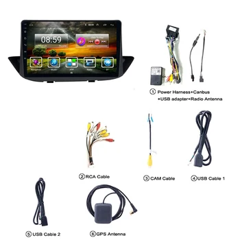 9 inch 2 Din Android Auto Multimedia Player pentru Peugeot 308 2010-2016 stereo de navigare GPS Suport BT WIFI FM