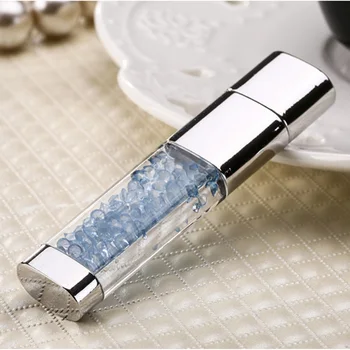 Moda Diamond Logo-ul Personalizat de Cristal Cu LED-uri de Lumină de metal Unitate flash USB pen drive 8GB 16GB 32GB Bijuterii stick de memorie usb