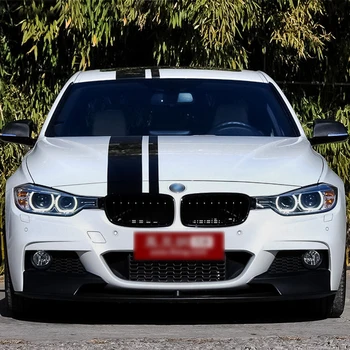 Capota, Acoperis, Portbagaj, Capota Partea de Fusta Dungi Kit de Vinil Decal Autocolante Auto Capac Pentru BMW E90 F30 F32 F20 F22 G20 G30 F10 Accesorii