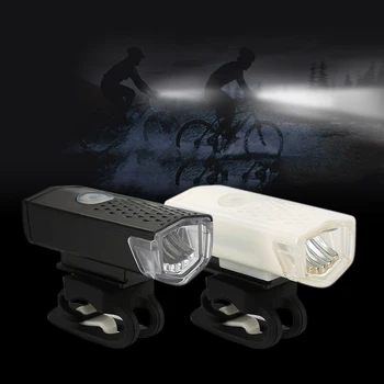 Puternic 800mAh Biciclete Lumina Lanterna 300 Lumen Led Lanterna USB Faruri Impermeabil Soclului Ciclu cu fata Lampă
