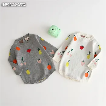 Tricotate Haine Pentru Copii Toamna Copil Nou-Născut Romper Maneca Lunga Fetita Baiat Romper Bumbac Pentru Sugari Toiddler Baby Salopeta Haine