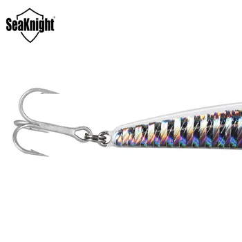 SeaKnight SK052 Momeală de Pescuit 1 BUC 80mm 13.5 g 3.15 în Metal Greu Bait se Scufunda Creion Cu Cârlige Ascuțite 8 Culori