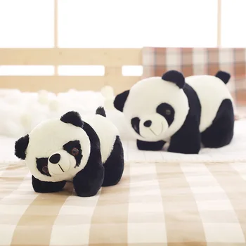 Frumoasa Burtica Panda Jucărie de Pluș 20 cm Păpuși de Pluș Pentru Copii de Înaltă Calitate Moale din Bumbac pentru Copii Brinquedos Animale Pentru Cadou