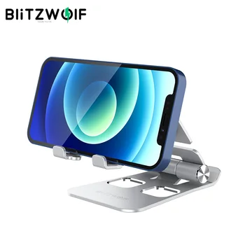 BlitzWolf BW-TS4 3 in 1 Tabletă/Telefon Suport Metalic Pliabil Portabil Desktop Stand Tablet Suport de Telefon Mobil pentru Live Streaming