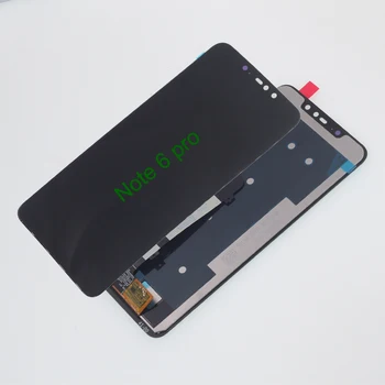 Original Pentru Xiaomi Redmi Nota 6 Pro Display LCD Touch Screen Digitizer Piese de Telefon Pentru Redmi Nota 6 Pro cu Ecran LCD DisplayTools