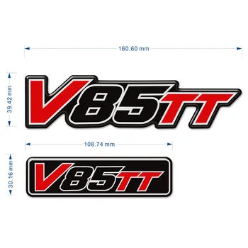 Portbagaj V85TT Pentru Moto Guzzi V85 TT Rezervor tampon de Protecție autocolante, decal Depozitare din Aluminiu Cazuri Protector Emblema 2018 2019 2020