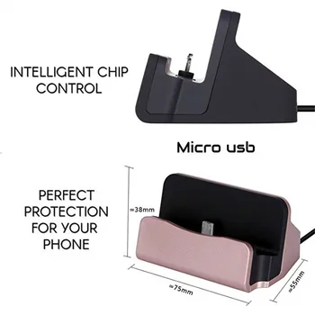 Micro USB de Încărcare de Andocare Desktop Adaptor Pentru Meizu M8 15 Lite C9 V8 Pro M6 M5 M3 M2 Nota 8 M6T M8c M6s A5 M5c E2 m5-urile sunt U10 U20