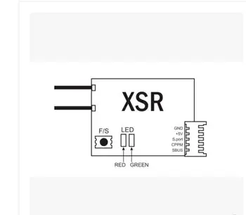 FrSky XSR 2.4 GHz 16CH ACCST Receptor w/ S-Bus & CPPM Special pentru Mini Multicopter Sundrone
