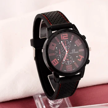 Ceasuri cuarț Mens relogio masculino F1 Racing GT Ceas barbat sport elegant silicon ceas de mana casual erkek kol saati montre