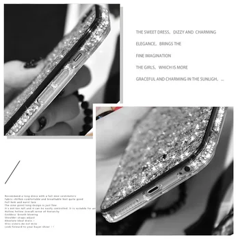 10buc Sclipici Bling Diamant Stras telefon Mobil Caz Pentru iPhone 12 Pro mini XS Max 11 XR 8 7 Plus Cazuri Capac de Protecție Acoperă
