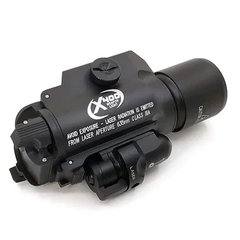 SOTAC-ECHIPAMENT Tactic X400 Roșu Laser Arma Lumina Lanterna LED Lumina Alb / Roșu cu Laser / Laser Combo Lanterna pentru Vanatoare