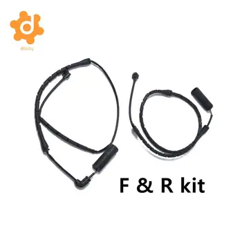 2 buc Fata Spate Brake Pad Wear Sensor pentru BMW X5 E53 34351165579 34351165580
