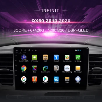 DVD auto Pentru Infinity QX60 ( 2013-2020) Radio Auto Multimedia Player Video de Navigare GPS Android 10.0 Dublu Din