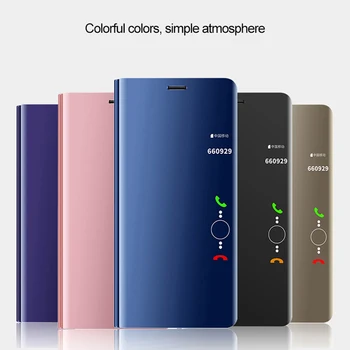 Pentru Sony Xperia 5 Caz Sony 5 Smart Mirror Flip Caz de Telefon pentru Sony Xperia 5 Xperia5 J8210 J8270 J9210 Sta Coque Etui Acoperi
