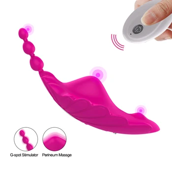 10 Viteza de Vibrație Silicon Vibrator Stimula punctul G de la Distanță de Control Invizibil Portabil Vibratoare Chilotei Jucarii Sexuale pentru Femei