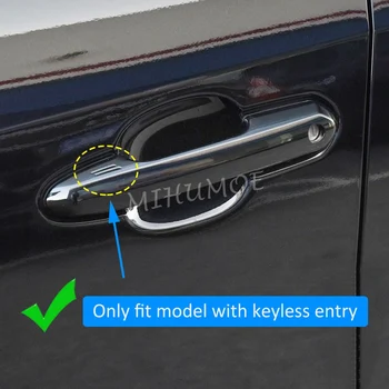 Mânerul ușii Coperta + Înconjoară Cupa Castron Ornamente Kituri Pentru Toyota RAV4 Hybrid Aventura 2019 2020 Accesorii din Fibra de Carbon