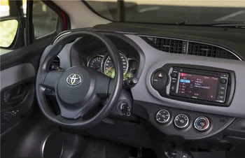 DSP 4+64GB, Android 10.0 Ecran mașina player multimedia Pentru Toyota Yaris 2012-auto GPS Navi Audio stereo radio wifi unitatea de cap