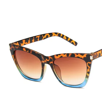 LeonLion 2021 Epocă Cateye ochelari de Soare pentru Femei Brand de Lux Ochelari de Bărbați Clasic Retro de Metal de pe Strada Gafas De Sol Mujer UV400
