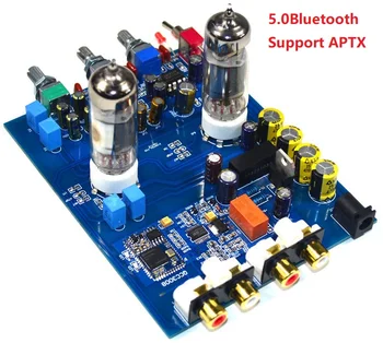 6J5 NE5532 Bluetooth 5.0 Audio amplificator tub de Bord treble bass egalizator aptx QCC3008 Pre amplificator cu Preamplificator