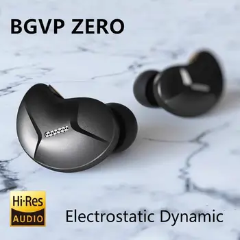 BGVP ZERO Electrostatic Dinamic de Muzică HIFI Monitor DJ Studio Audiofil Muzician Bass MP3 de Sport Căști Auriculare DM6 DM7 DMS