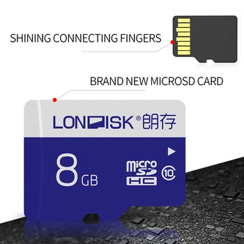 Londisk microSD 16GB 32GB 8GB Class10 UHS-1 Card de Memorie Flash de 64GB, 128GB, 256GB U3 Card Micro sd TF Card pentru Camera Smartphone