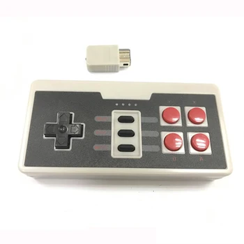 Wireless USB Plug pentru Nintendo NES Mini Patru Butoane Controler de Joc fără Fir joystick Gamepad Cu Receptor fără Fir