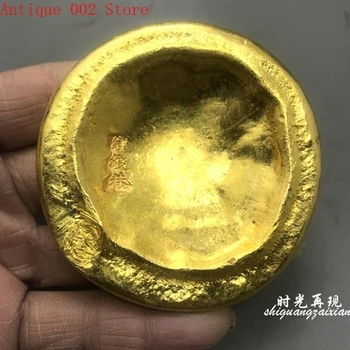 De înaltă calitate antic lingou de aur (film și televiziune elemente de recuzită) secțiunea monede de colecție