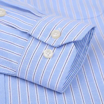 Nouă Primăvară Plus dimensiune Oxford Om Tricou Tricouri Casual cu Maneca Lunga pentru barbati Mens Slim Fit Dress Shirt Bumbac 60% de sex Masculin Topuri Buton Jos Camasa