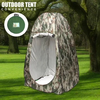 Pop-up în aer liber Camping Cort Duș Mobil Simplu Toaletă Dressing Cort Impermeabil Unică mai Puternică Rezistență la UV Cort Confortabil