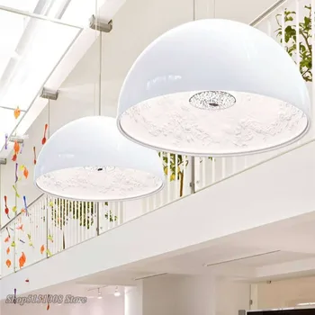 Modern Rășină Pandantiv cu Led-uri Lumini de Gradina Cer Nordic Sala de Mese Pandantiv cu Led-uri Lampa de Dormitor, Camera de zi Agățat Corpuri de iluminat decor