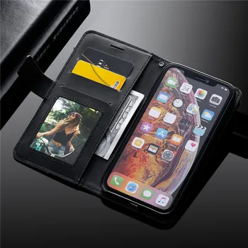 Pentru iPhone SE 2020 8Plus 7Plus Caz Flip Magnetic Acoperire din Piele Pentru iPhone 6S 6 7 8 Plus 11 Pro X XR XS Max Portofel Cazuri de Telefon