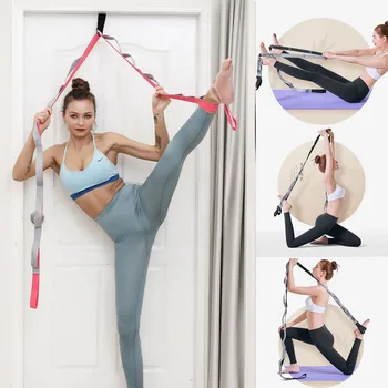 Ușa Flexibilitate Întinde Piciorul Targă Curea Reglabila Sport, Yoga, Balet Trupa Exercițiu Moale Picior Curea pentru Sport a1nastics centura