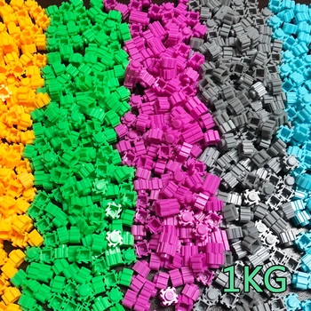 1KG de 8mm Diamant Blocuri 31colors 3D DIY Mici de Cărămidă Pentru Copii Cifrele Caracter Jucărie de Învățământ pentru Copii Cadouri