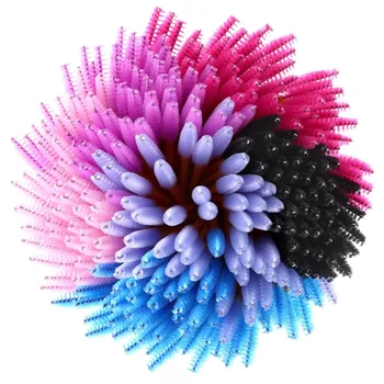 1000pcs de Unică folosință Perie Geană One-off Instrumente de Machiaj Colorate de extensie a genelor Rimel perii instrumente en-Gros de Make Up Brush