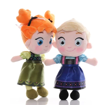 Disney 25-29cm Congelate 2 Printesa Anna Elsa Desene animate Moale Umplute, Jucării de Pluș Drăguț Păpuși Anime Fata Jucarii Copii Cadouri de Craciun