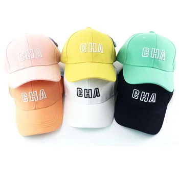 Doit 2020 Copii Șapcă de Baseball vara Hip-Hop-coreean broderie CHA scrisori copii Pălării Băiat Fete sapca Sepci snapback gorras