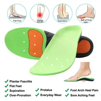 Tălpi De Pantofi Insertii De Picioare Plate De Înaltă Suport Arc Atenua Durerea Înălțime Crește Invizibil Ridicat Branț Ortopedice Ortezare Pad