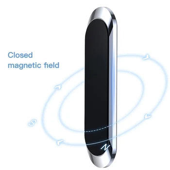 KUULAA Mini Benzi Forma Magnetic Masina cu Suport pentru Telefon Stand Pentru iPhone Samsung Xiaomi perete de metal de Magnet GPS Auto Monta tabloul de Bord