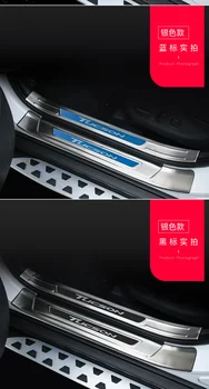 De înaltă Calitate din Oțel Inoxidabil, placă de uzură portierei Tapiterie Pentru Hyundai Tucson 2016 2017 2018 Accesorii Auto Auto-styling