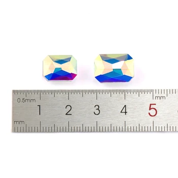 28pcs/lot 11x18mm octogon forma margele de sticla fatetate Bijuterii margele de cristal margele vrac margele Spacer pentru a face Bijuterii DIY