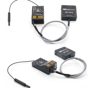 Microzona MC E7S 2.4 G 7CH Controller Transmițător cu E7 Receptor MC-GPS Sistem Radio pentru SU27 Avion RC Drone