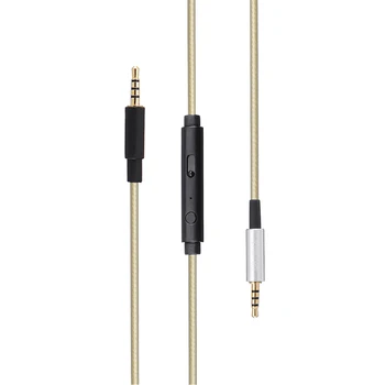 Earmax de 3,5 mm pentru Căști de 2,5 mm Cablul de Placare de Argint Aux Cablu Audio Pentru AKG Y40 Y45BT Y50 Y50BT K545