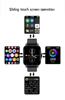 GTS 2 Smartwatch Bărbați Bluetooth Apel 1.72 inch Full Touch de Fitness Tracker Tensiunii Arteriale Ceas Femei Ceas Inteligent pentru Xiaomi