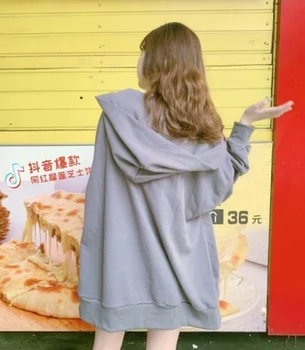 Kpop Seo Da Ji UI Lee Ji Eun Liber cu glugă cu cordon buzunar mare hoodies femei streetwear Harajuku tricou haine de fata